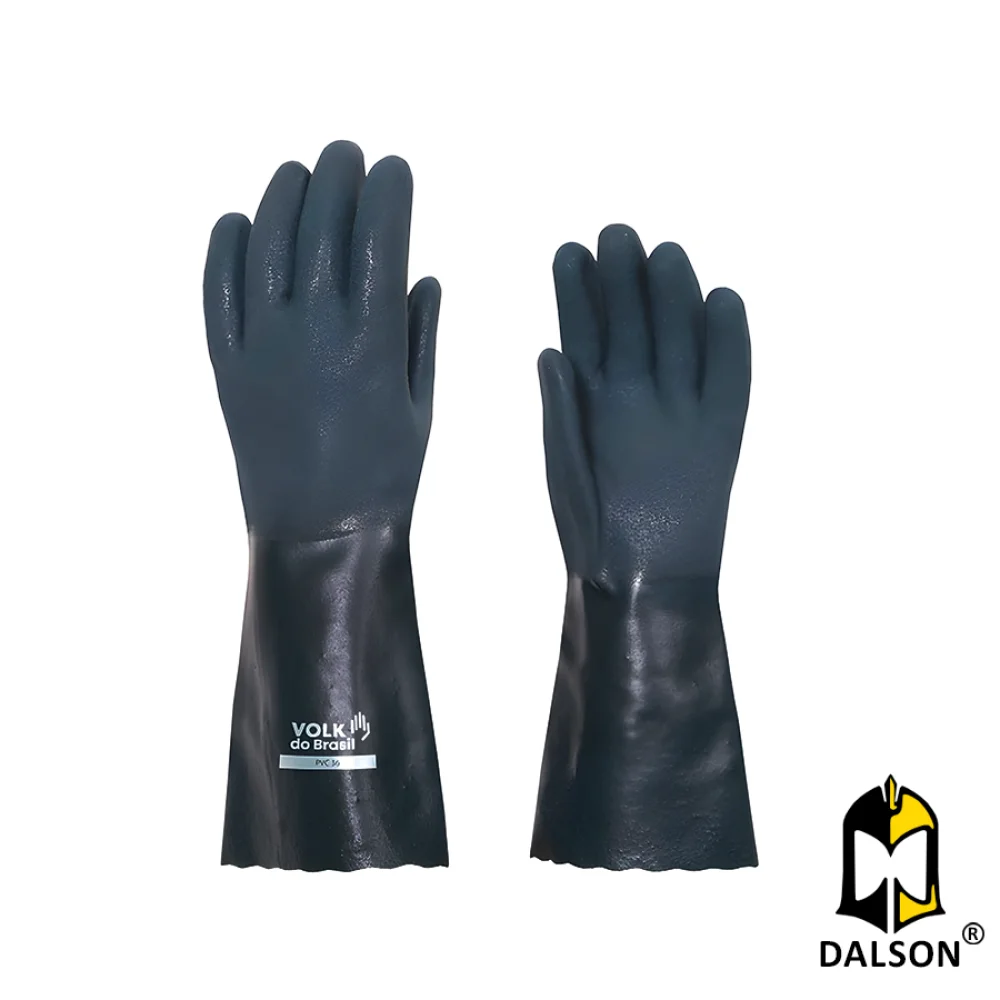 Luva de PVC 36cm CA 37127 - Volk do Brasil